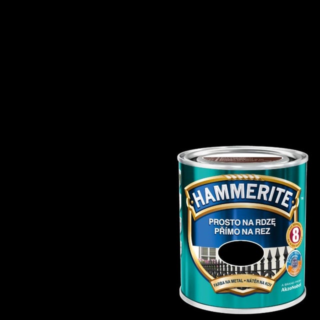Farba antykorozyjna Hammerite czarny satyna 2,5l