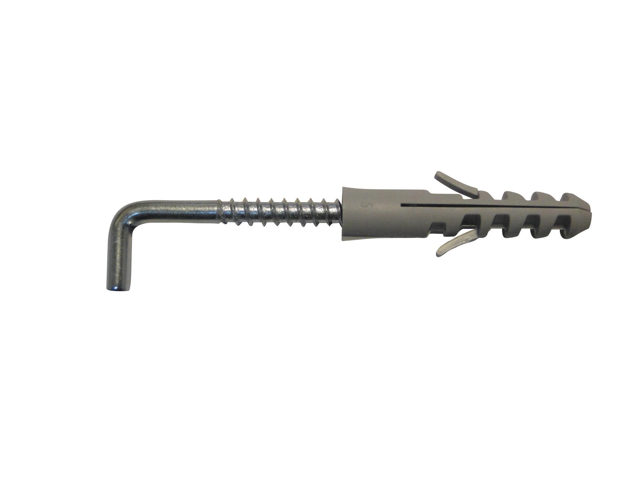 Kołek rozprowy z hakem prostym 10x50 mm - 2