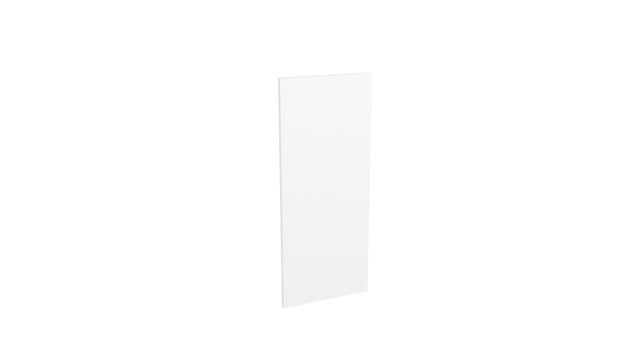 Front Tafla 713x296 płyta biała platynowa do szafki 30cm, narożnika górnego 65cm