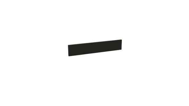 Front Tafla 110x596 płyta czarna klapka pod szafkę piekarnikową 60cm