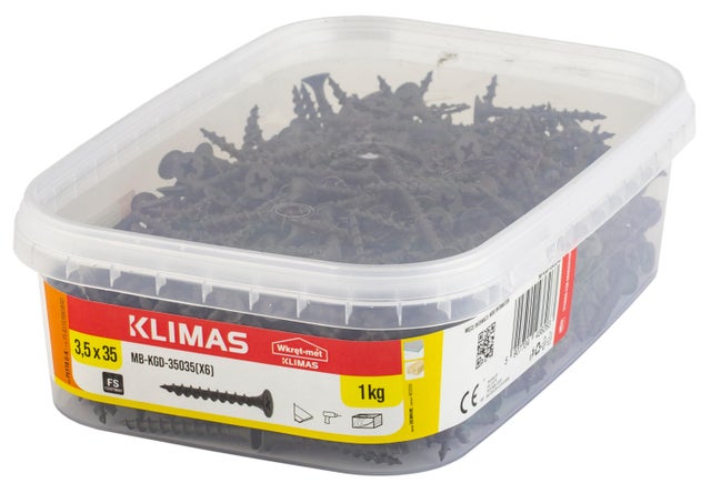 Wkręt do mocowania płyt g/k 3.5x35 mm 1kg