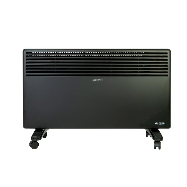 Grzejnik 2000W scienny/stojacy czarny