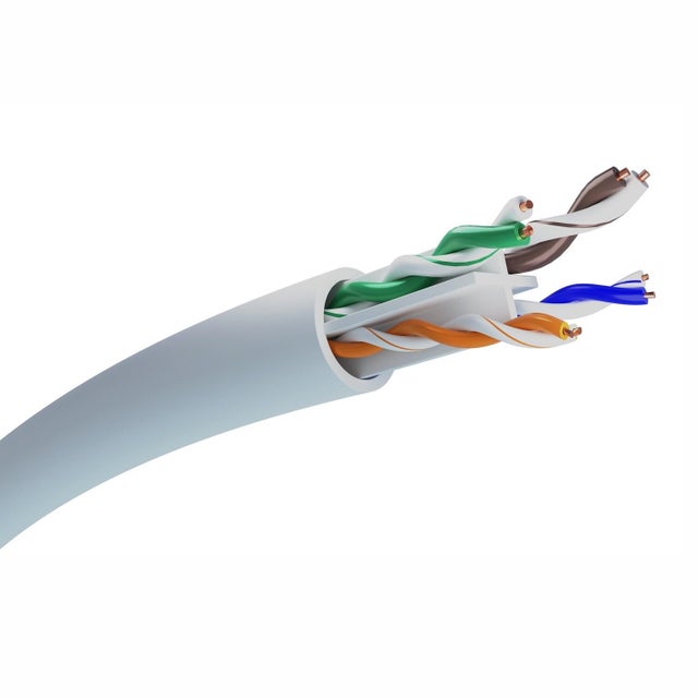 Kabel komputerowy U/UTP KAT 6 1GB 250 MHz 25m 