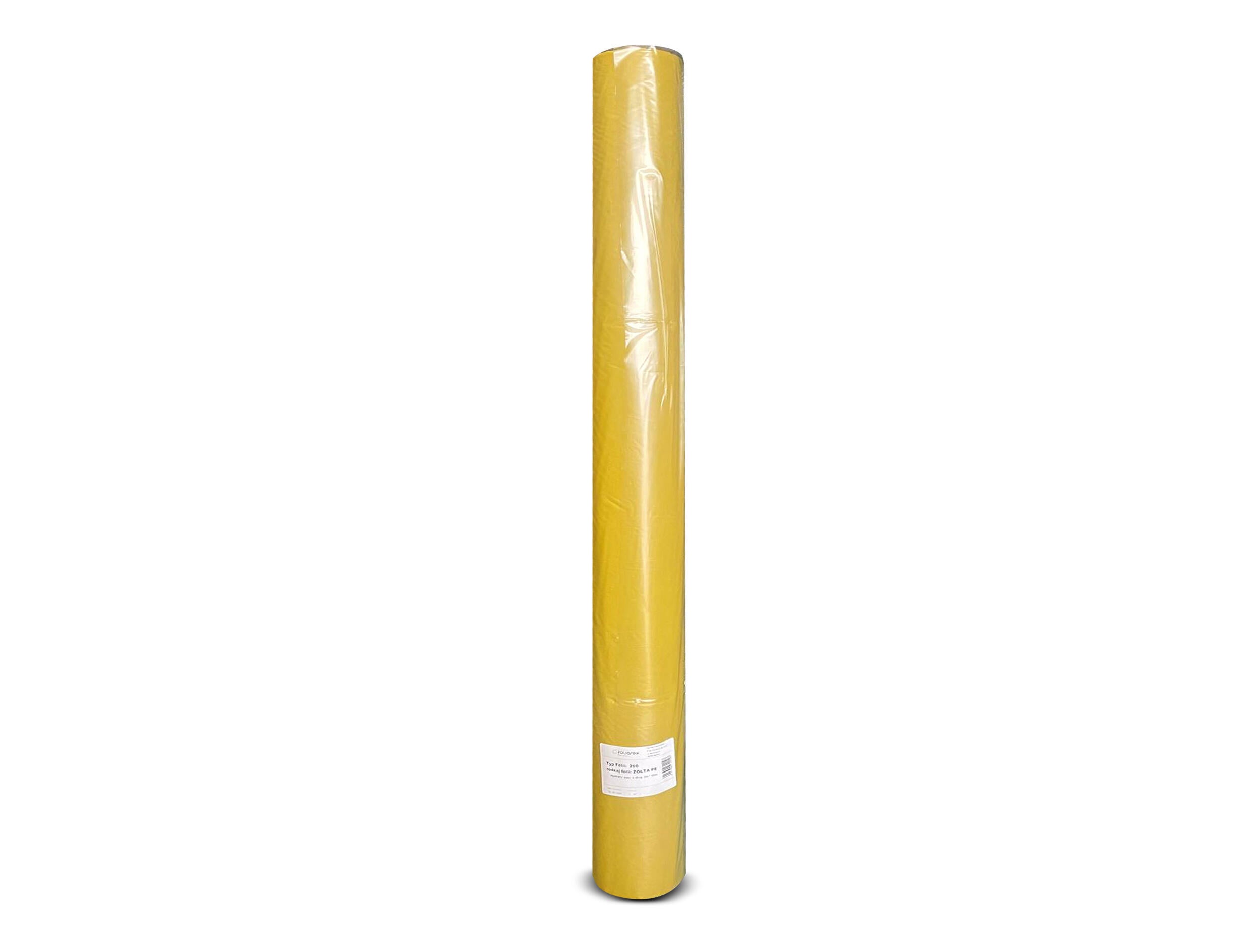 Folia ochronna Typ 200 100 m2 żółta 2x50 m - 2