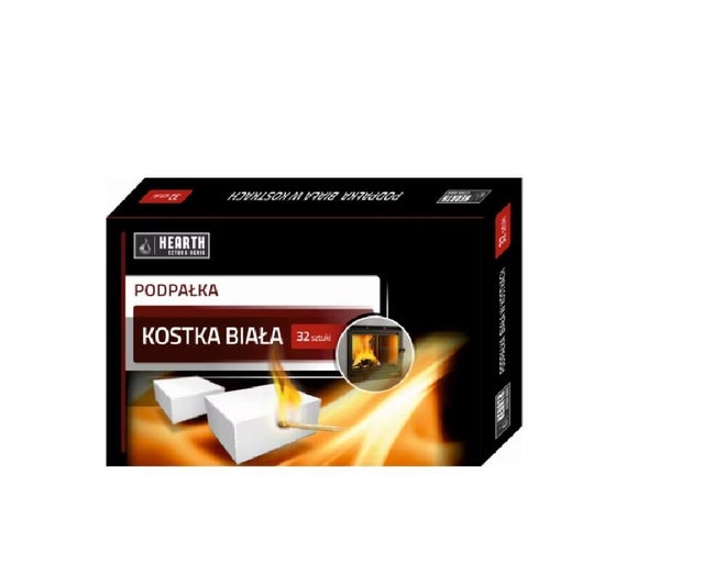 Rozpałka biała 32 kostki