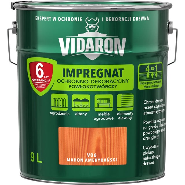 Impregnat Vidaron mahoń amerykański 9l