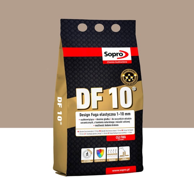 Fuga elastyczna Sopro DF10 BEŻ JURA 33 4kg