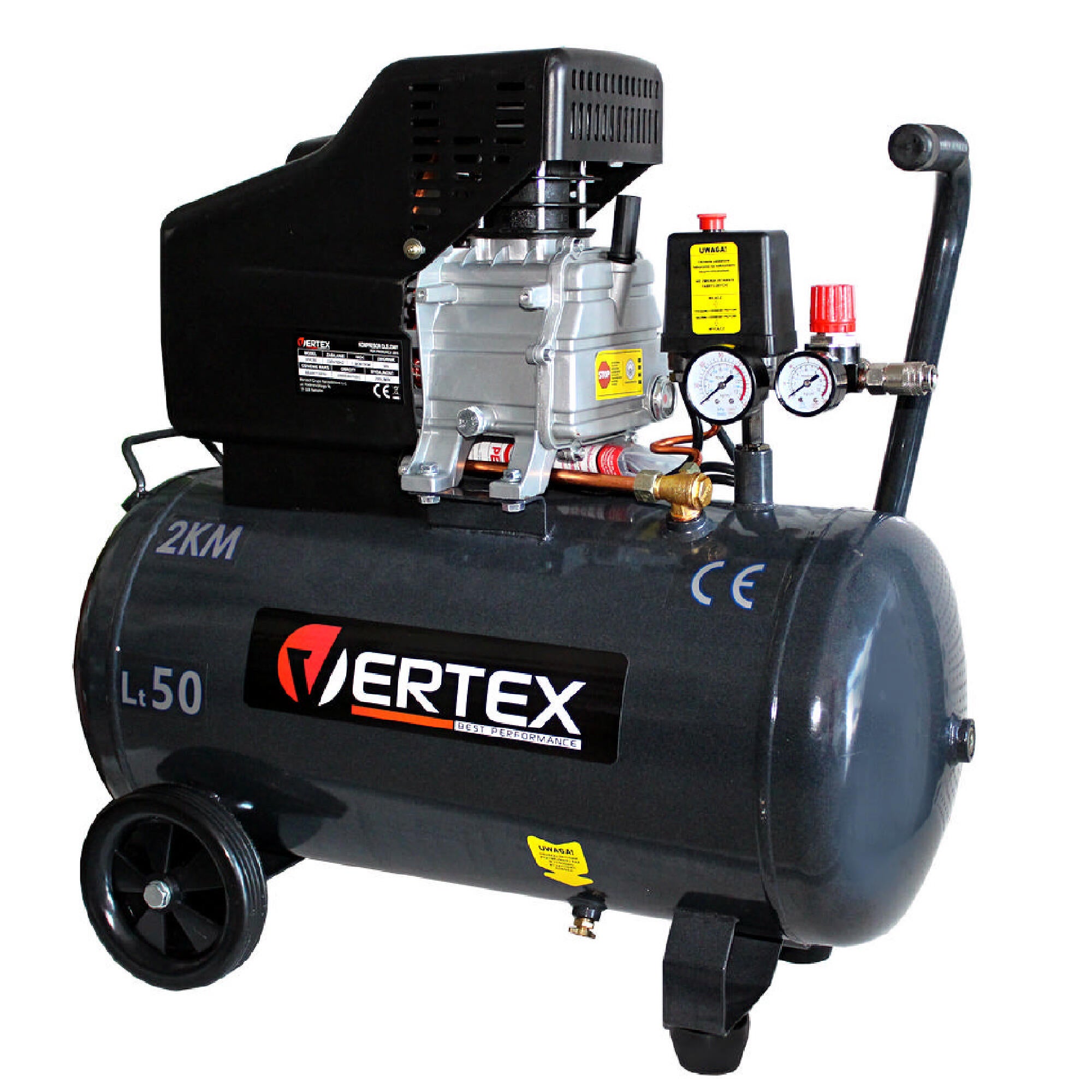 Kompresor olejowy 50 l. VERTEX VHC50 - 2