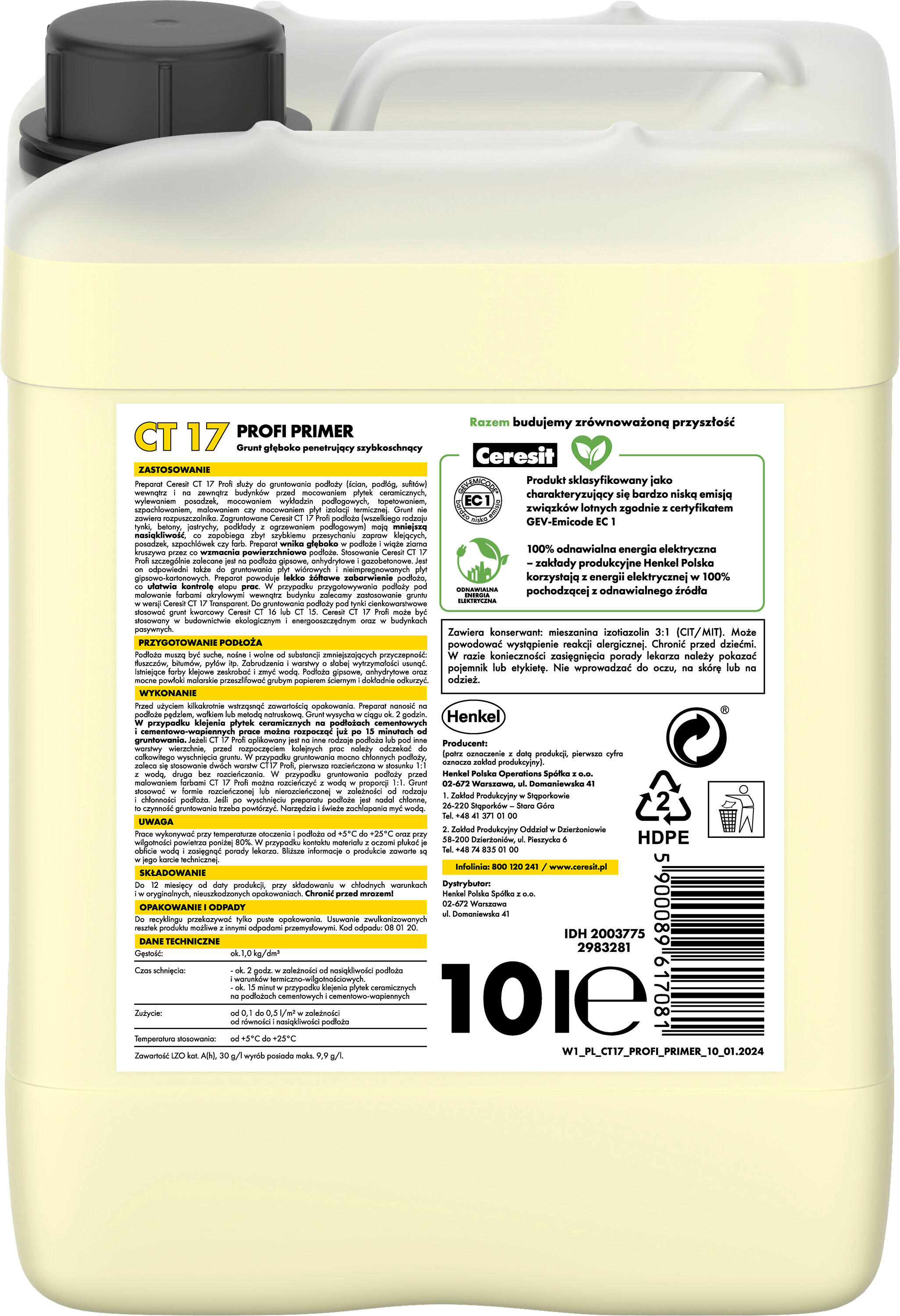 Grunt CT 17 Ceresit 10 l - 2