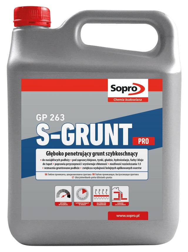 Grunt S-grunt PRO GP 263 Sopro 10 kg