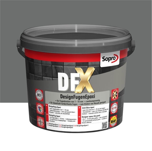 Fuga epoksydowa DFX bazalt 64 3kg