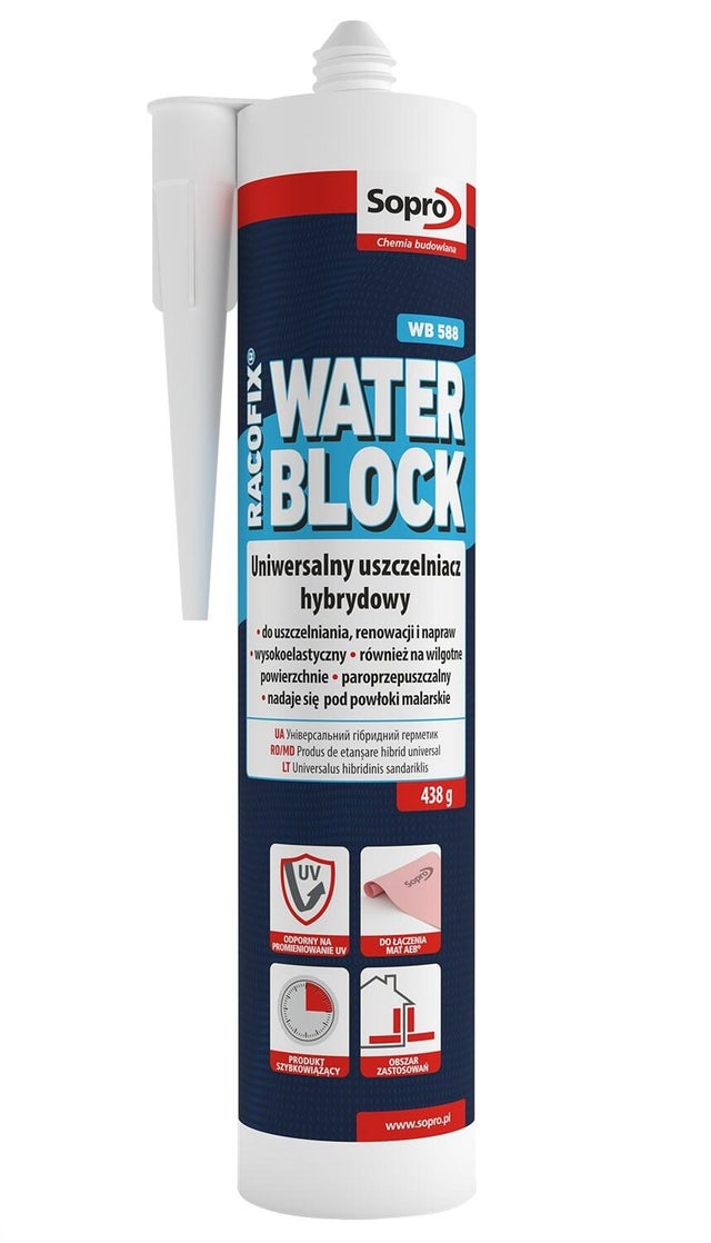 Hydroizolacja Racofix WaterBlock WB 588 do systemów AEB 438 g