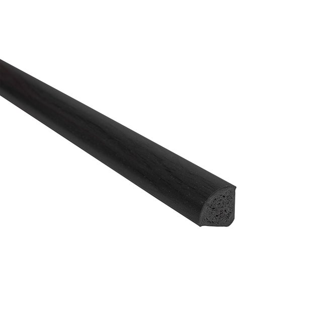 Ćwierćwałek PCV szary 18X18 2.5m