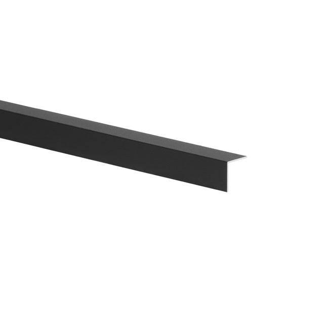 Kątownik aluminiowy ciemnoszary 15x15x1mm 1m