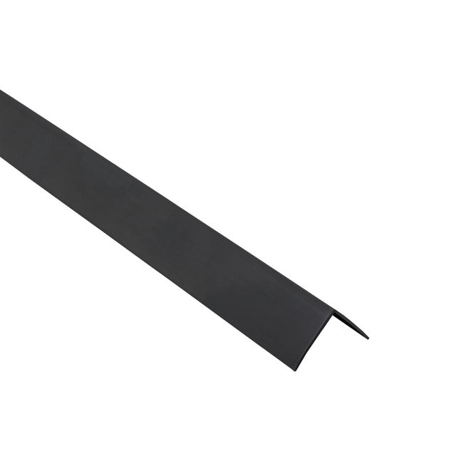 Kątownik PCV czarny 25x25x1.1mm 2.75m