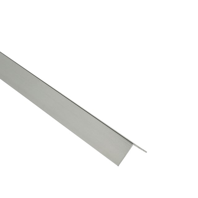 Kątownik aluminiowy szary szczotkowany 20x20x1mm 1m