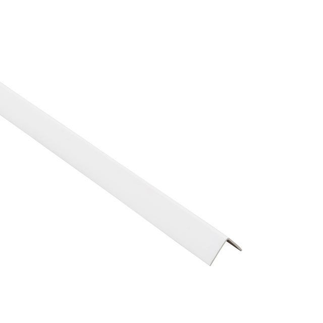 Kątownik PCV biały 15x15x1.1mm 2.75m 