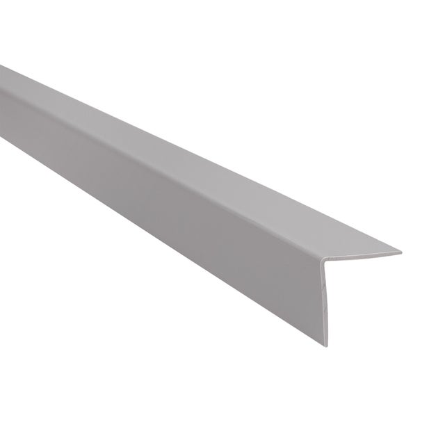 Kątownik PCV szary 20x20x1.1mm 2.75m
