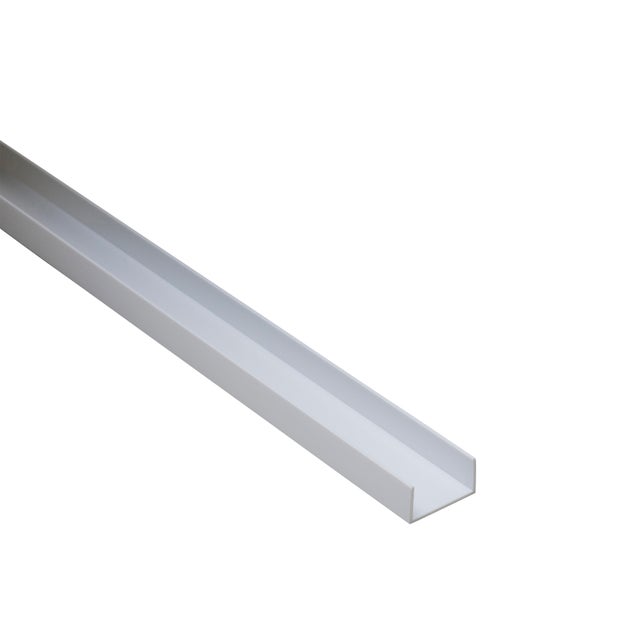 Kształtownik PCV biały 10x20x1mm 2.6m