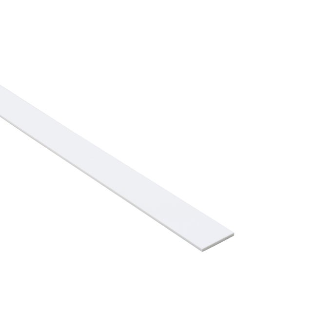 Płaskownik PCV biały 20x2mm 1m