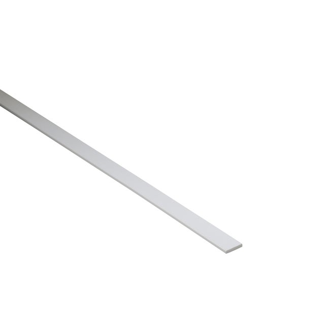 Płaskownik PCV biały 10x2mm 1m 
