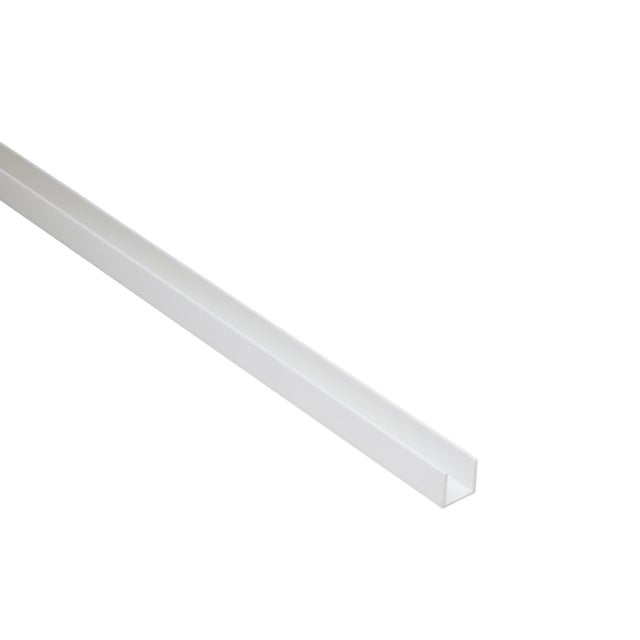 Kształtownik PCV biały 10x10x1mm 1m 