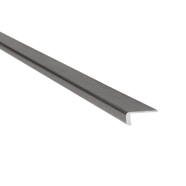 Kątownik wykończeniowy czarny 6x18x1mm 2m
