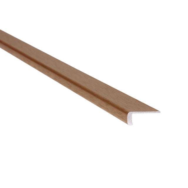Kątownik wykończeniowy złoty 6x18x1mm 2m