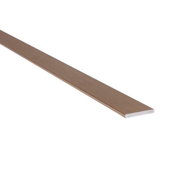 Płaskownik aluminiowy złoty 15x2mm 2.6m