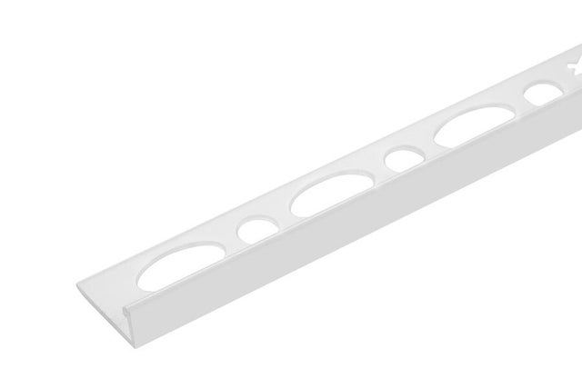 Profil ozdobny do glazury 8 mm PV 250 cm Biały mat RAL 9003 CEZAR