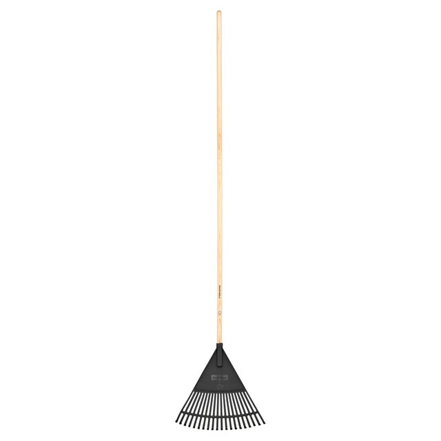 Grabie do liści Fiskars SOLID z drewnianym trzonkiem