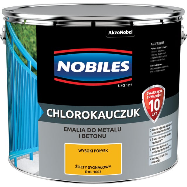 Chlorokauczuk Żółty Sygnałowy 5L