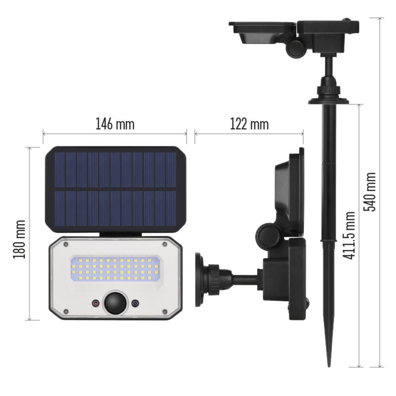 Naświetlacz solarny Spilo 1500lm 3600mAh IP54 - 3