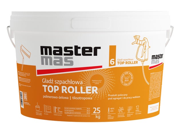 Gładź szpachlowa Top Roller 25 kg