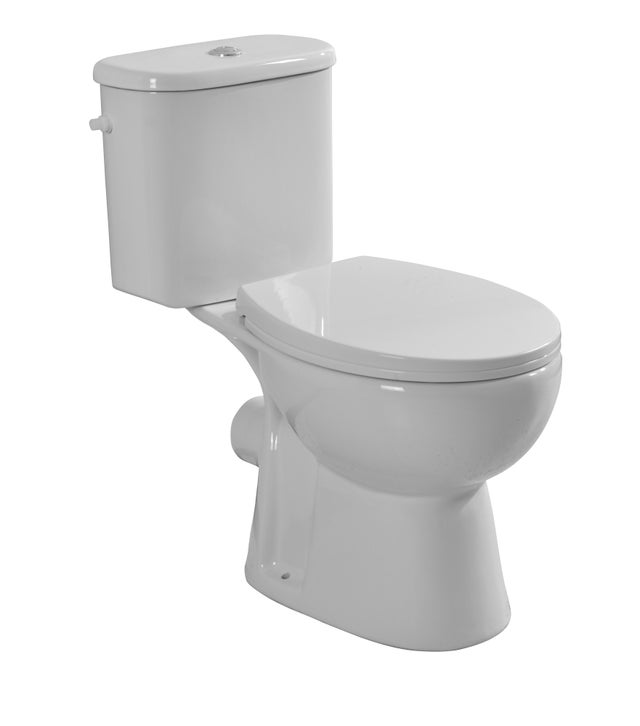 WC kompakt Aveeo Trefl biały