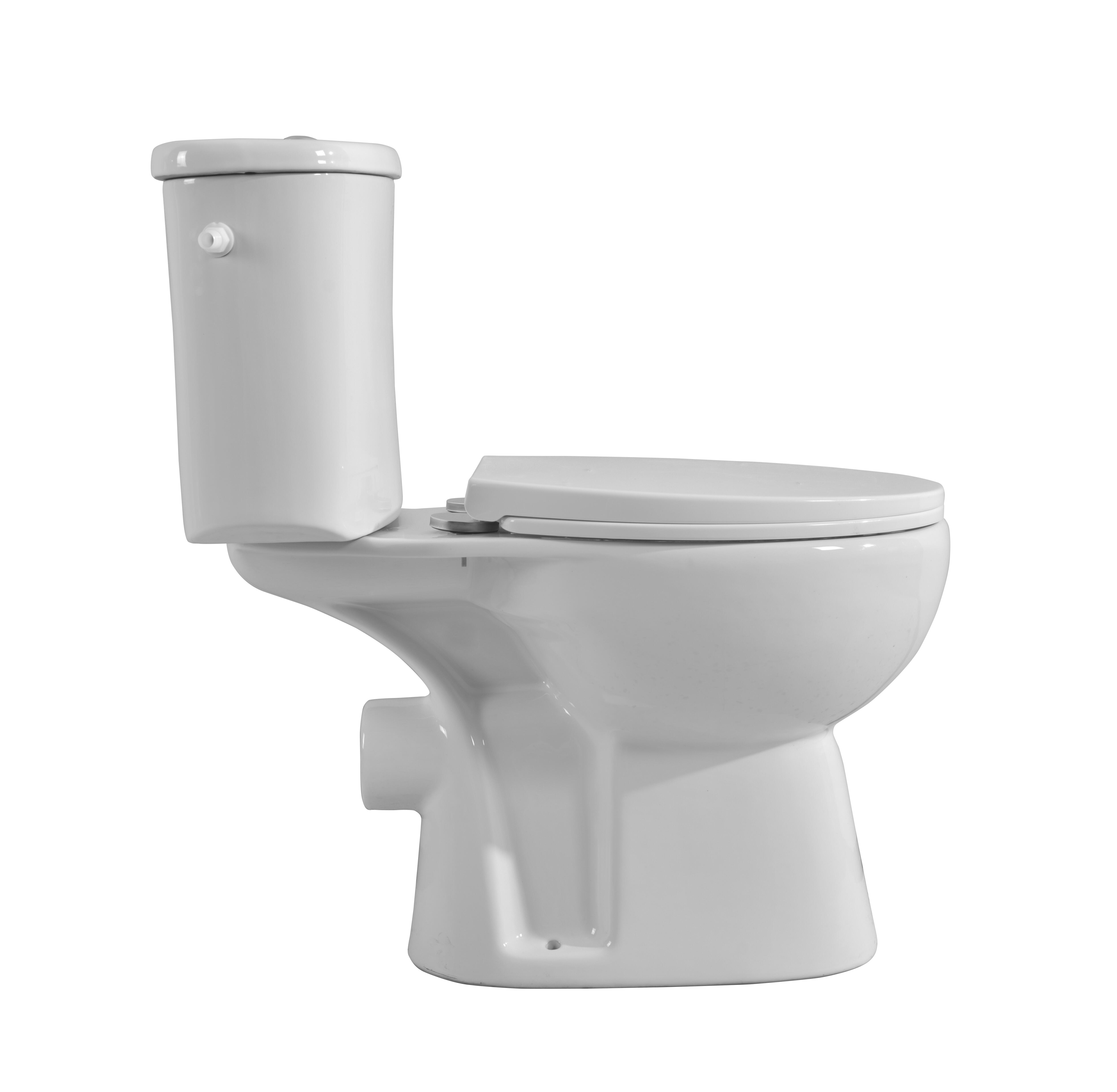 WC kompakt Aveeo Trefl biały - 2