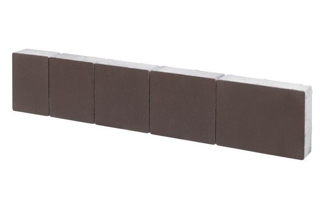 Kostka brukowa Malta, gr. 6 cm, wym.10x20 cm, czarna, czerwona, brązowa, 10,19m2/pal Brukdom