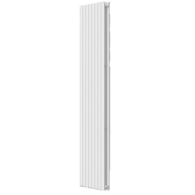 Grzejnik dekoracyjny pionowy Invena Duo 180x48cm 1306W biały