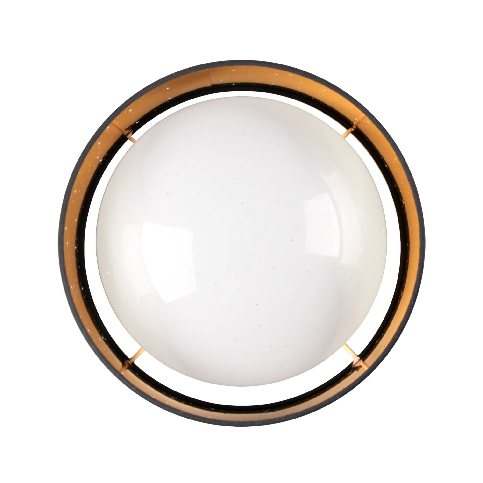 Plafon LED Tuluza 18W 1850 lm, czarno-złoty - 3