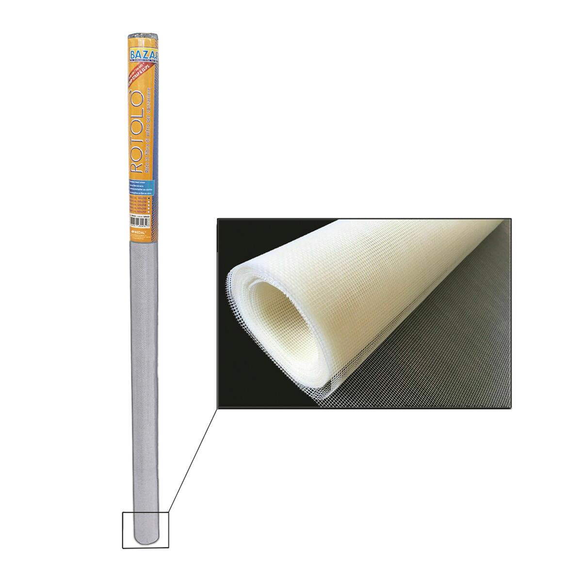 Rete zanzariera Rotolò Bazar L 120 x H 250 cm , bianco - 4
