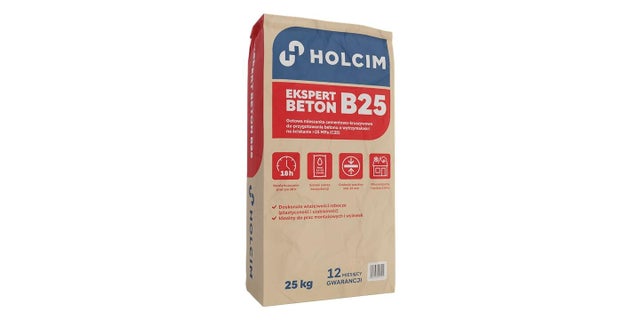 Gotowa sucha mieszanka Beton Ekspert B25 Holcim 25 kg