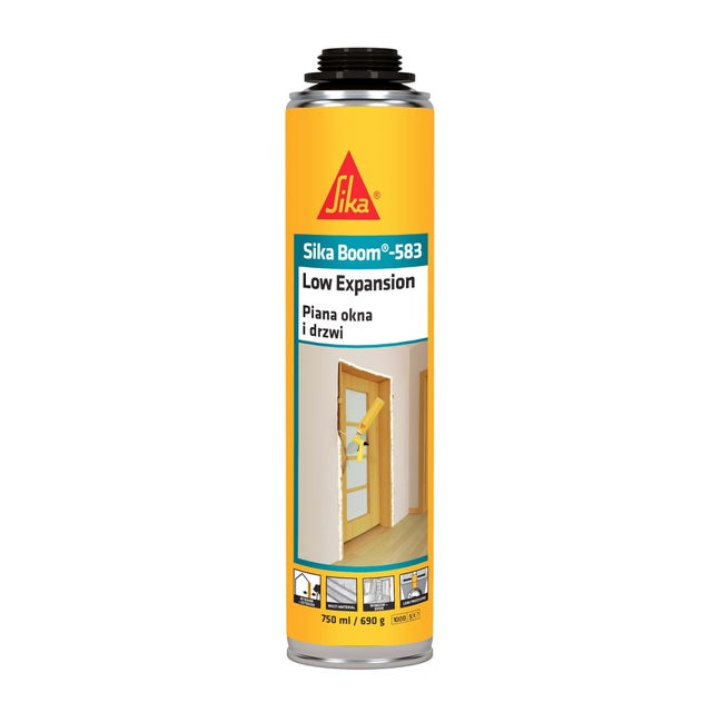 Piana niskoprężna SikaBoom-583 750 ml, pistoletowa