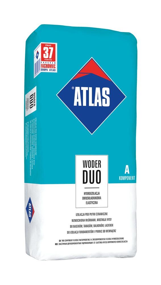 Hydroizolacja Atlas Woder Duo, komponent A 24 kg