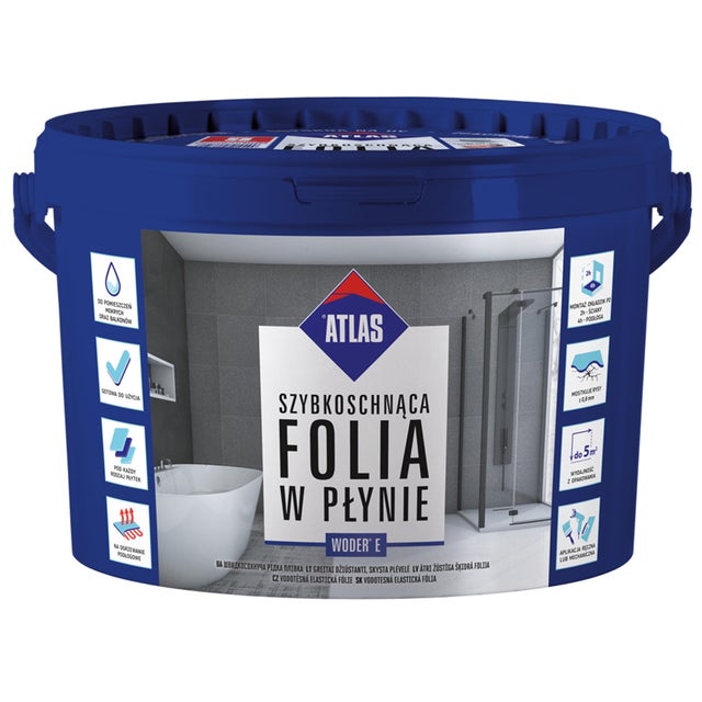 Szybkoschnąca folia w płynie Atlas 5 kg