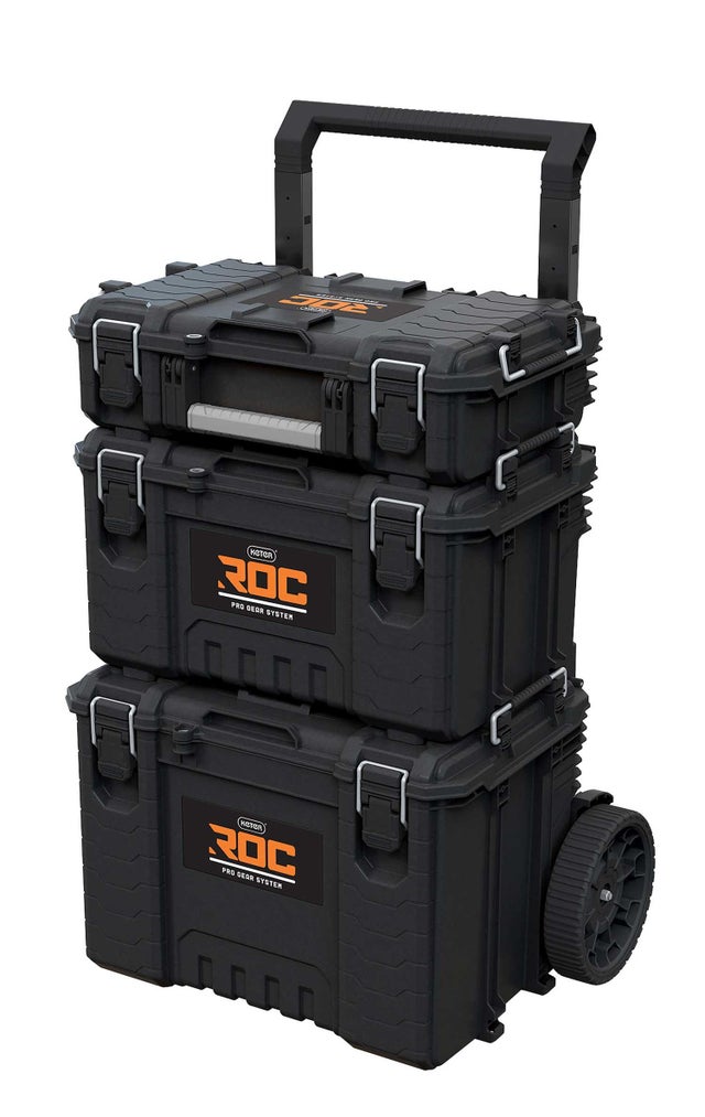 Zestaw 3 skrzynek narzędziowych Keter ROC Pro Gear 2.0