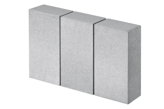 Palisada Nicea szara, 50x28x8 cm, Brukdom 