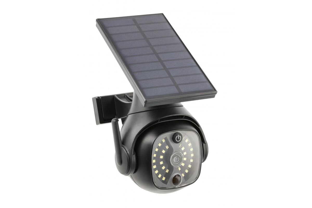 Oprawa solarna Guardos 300lm 1,2Ah czarny - 2