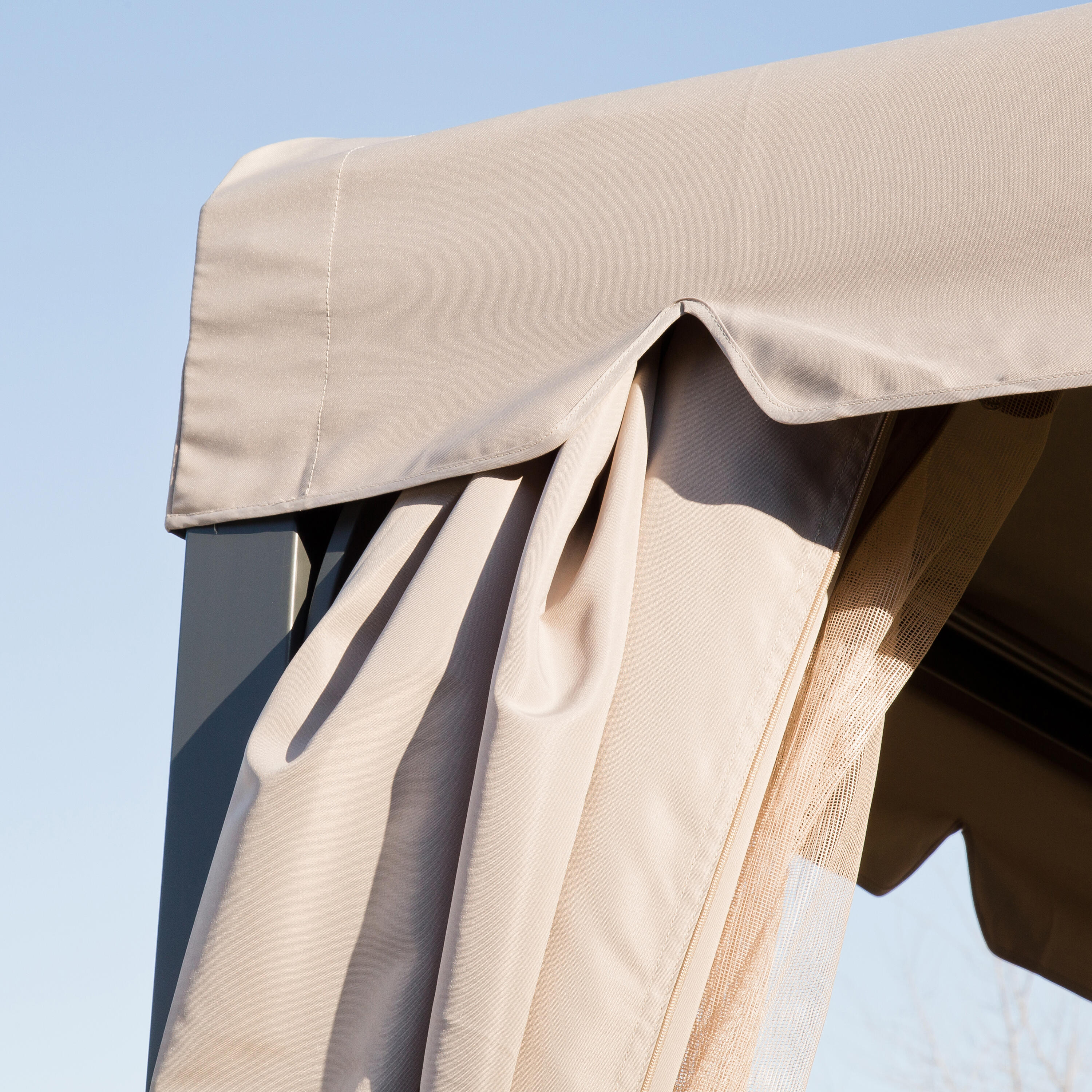 Pérgola de acero NATERIAL Ysis de 300x300 cm - 11