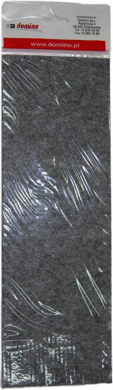 Podkładka filcowa samoprzylepna szara, 100x300 mm, 1 szt.