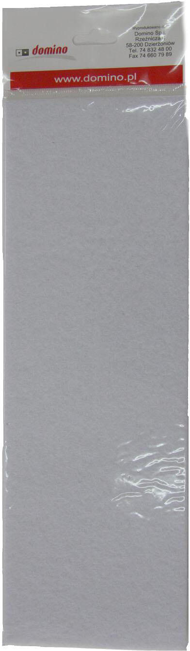 Podkładka filcowa samoprzylepna biała, 100x300 mm, 1 szt.